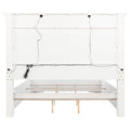 McKinney Eastern King LED Light Panel Bed Vintage White