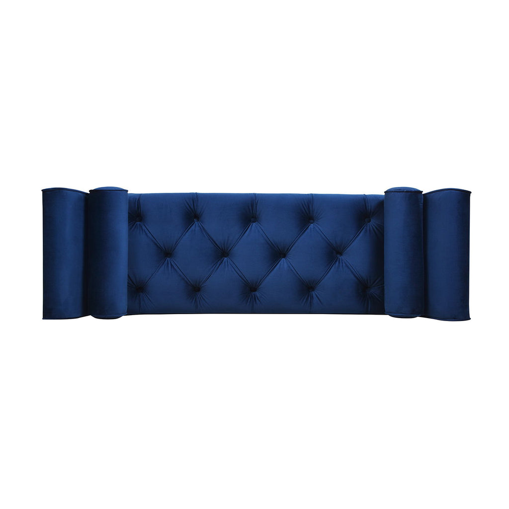 Alma - Tufted Flared Arm Entryway Bench