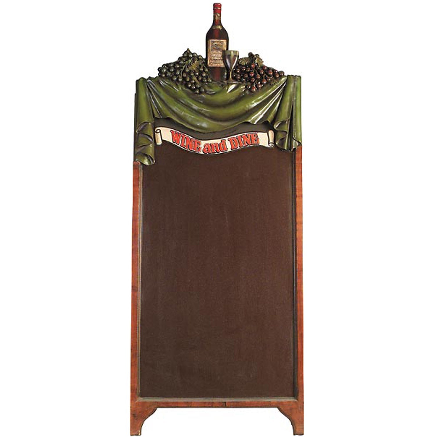 Wine and Dine Chalkboard with Stand 62" Tall