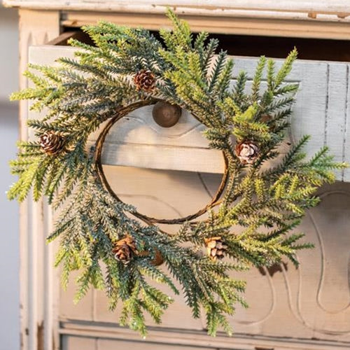 Mountain Pine Candle Ring 12"  (Pack of 4)