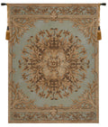 Les Rosaces in Blue French Tapestry