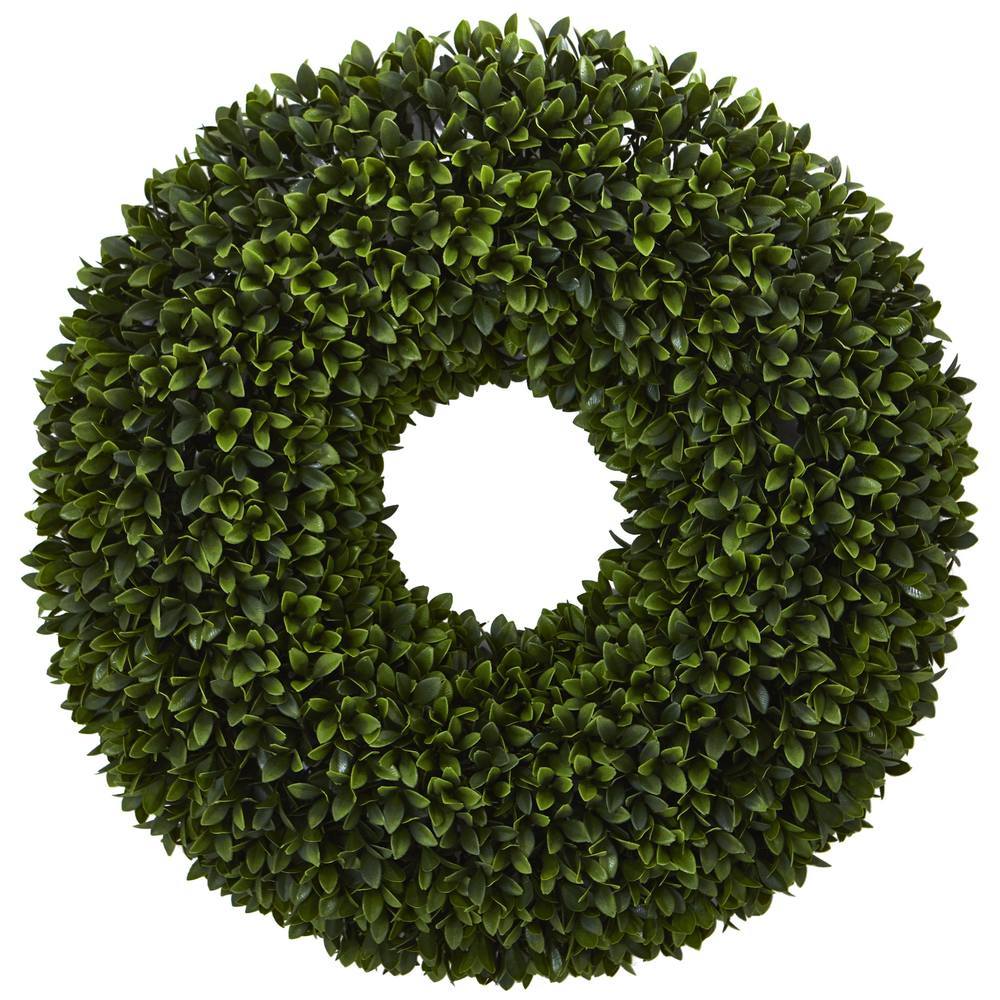 24" Boxwood Artificial Wreath