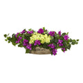35" Rose & Bougainvillea Artificial Arrangement