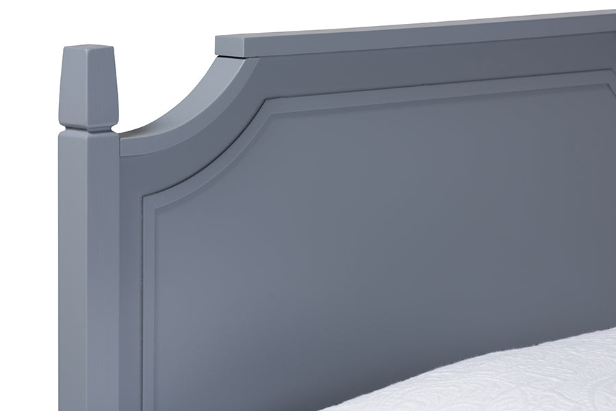 Baxton Studio Mariana Traditional Transitional Grey Finished Wood Twin Size 3-Drawer Storage Bed with Pull-Out Trundle Bed