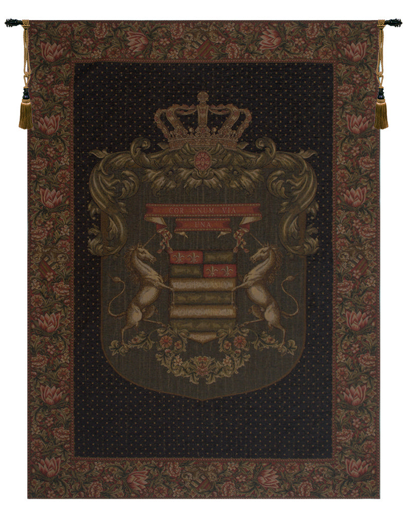 Blason Unicorn Belgian Tapestry