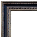 Elegantly Grand Frame 24X36 Gold Silver Black