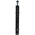 Bridgeton Moore Aluminum Large Fence Lantern Post
