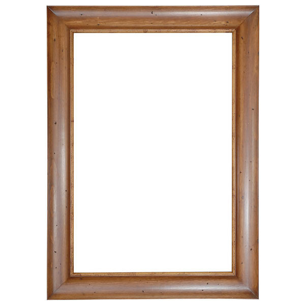 Sm Western Wood Frame 24X36 Weathered Wood