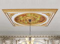 Classical Design Rectangular Ceiling Medallion 6ft x 8ft