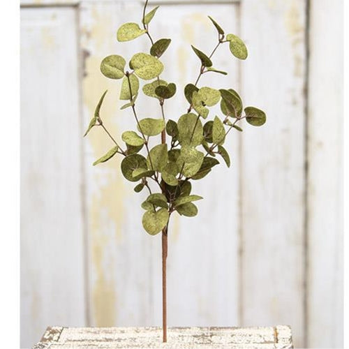 Penny Leaf Pick Dark Green 18" (Pack of 4)