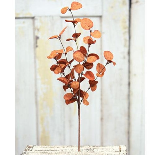 Penny Leaf Pick Red 18" (Pack of 4)