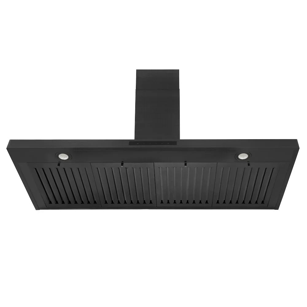 ZLINE 48" Bundle Range RAB-BR-48 & Wall Range Hood BSKBN, 2KP-RABRH48