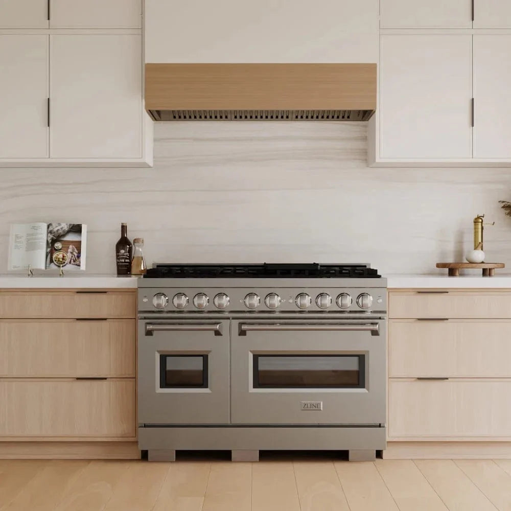 ZLINE 48"Classic Gas Range, Convection Gas Oven, Stainless Steel, CGR48