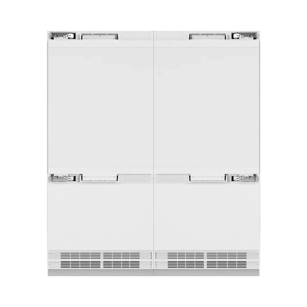 ZLINE 72" Panel Ready Built-In Bottom Freezer Refrigerator,Water Dispenser, Ice Maker, RBIT-72
