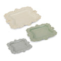 Ornate Embossed Decorative Tray (Set of 3)