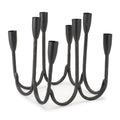 Modern Metal Tabletop Candelabra9"H