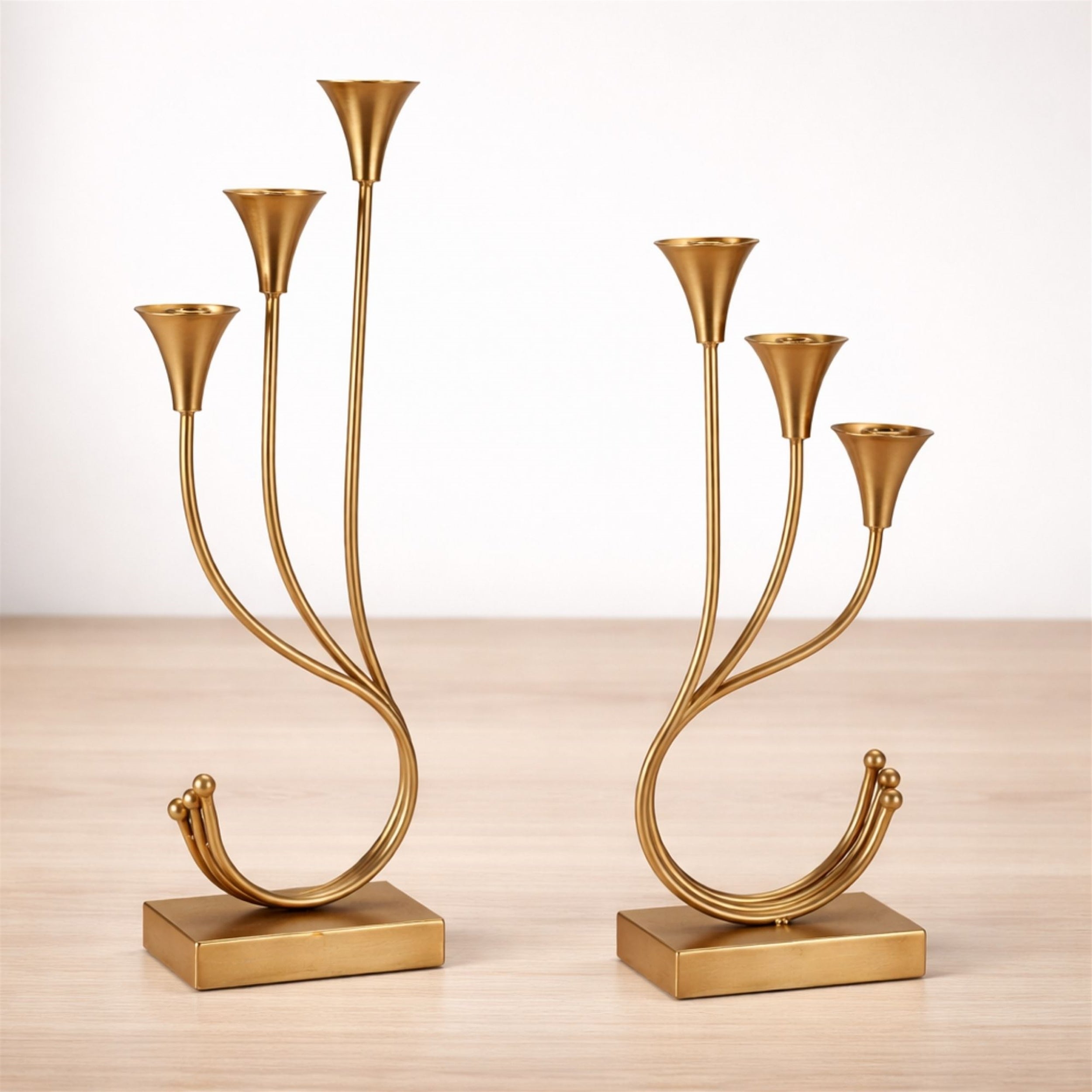 Triple Taper Candle Holder (Set of 2)