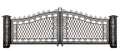 Bridgeton Moore Aluminum Wide Driveway Gate (KIT)