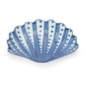 Blue Stripe & Polka Dot Shell Porcelain Plate (Set of 6)