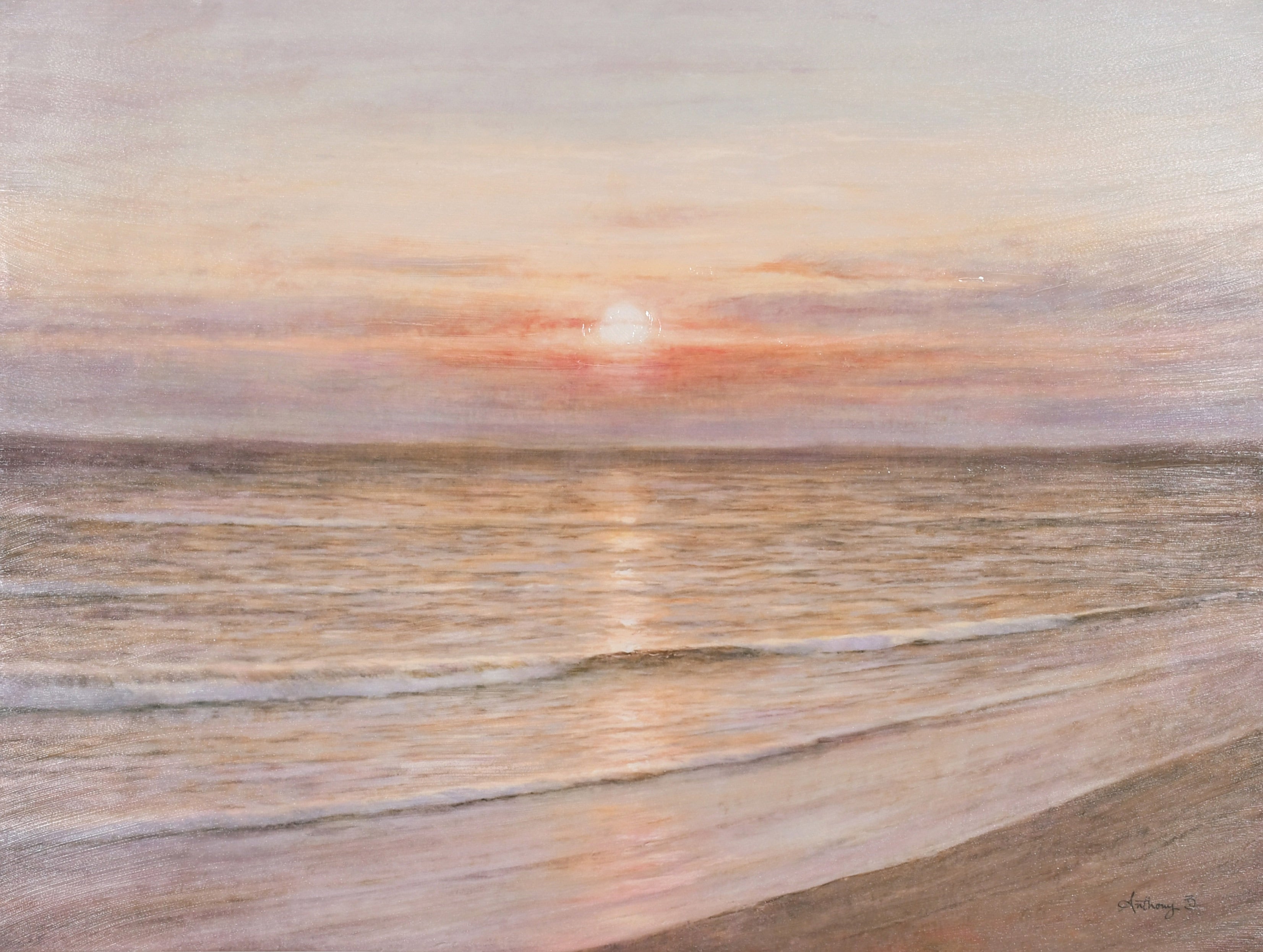 Beach Sunset Gallery Wrap