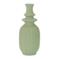 Ribbed Stoneware Bottle Vase (Set of 2)