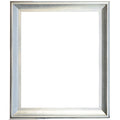 The Sterling Frame 48X60 Silver with Champagne Wash