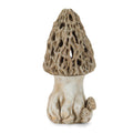 Stone Mushroom Candle Holder 13"H