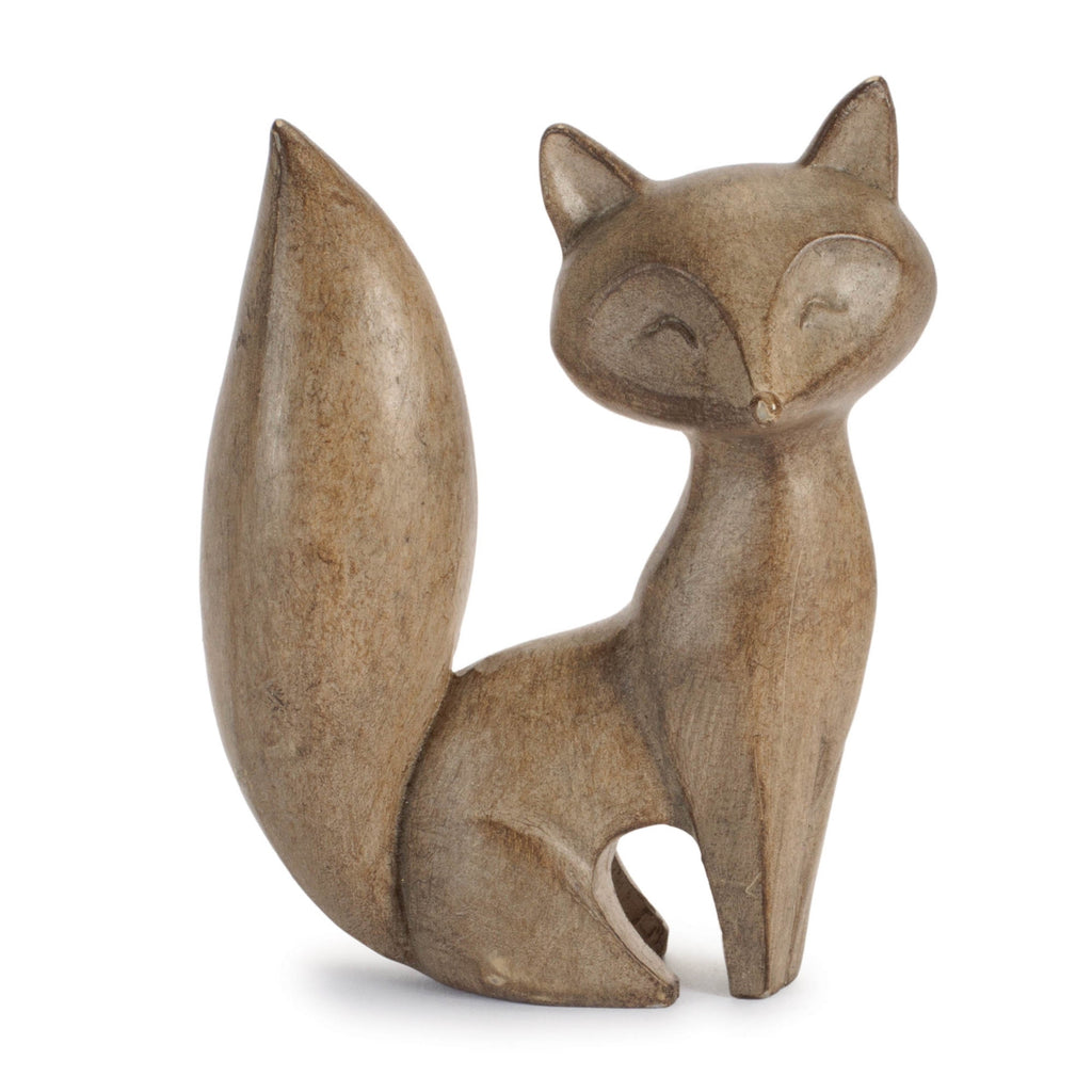 Modern Fox Figurine (Set of 2)