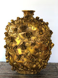 Golden Garden Jar Vase