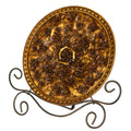 Golden Garden Charger with Stand