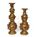 Golden Gardens 2 Piece Candleholder Set