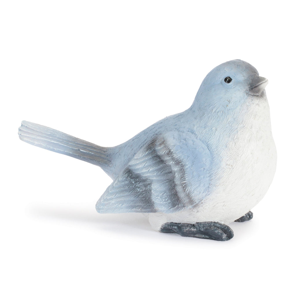 Blue Songbird Resin Figurine (Set of 6)