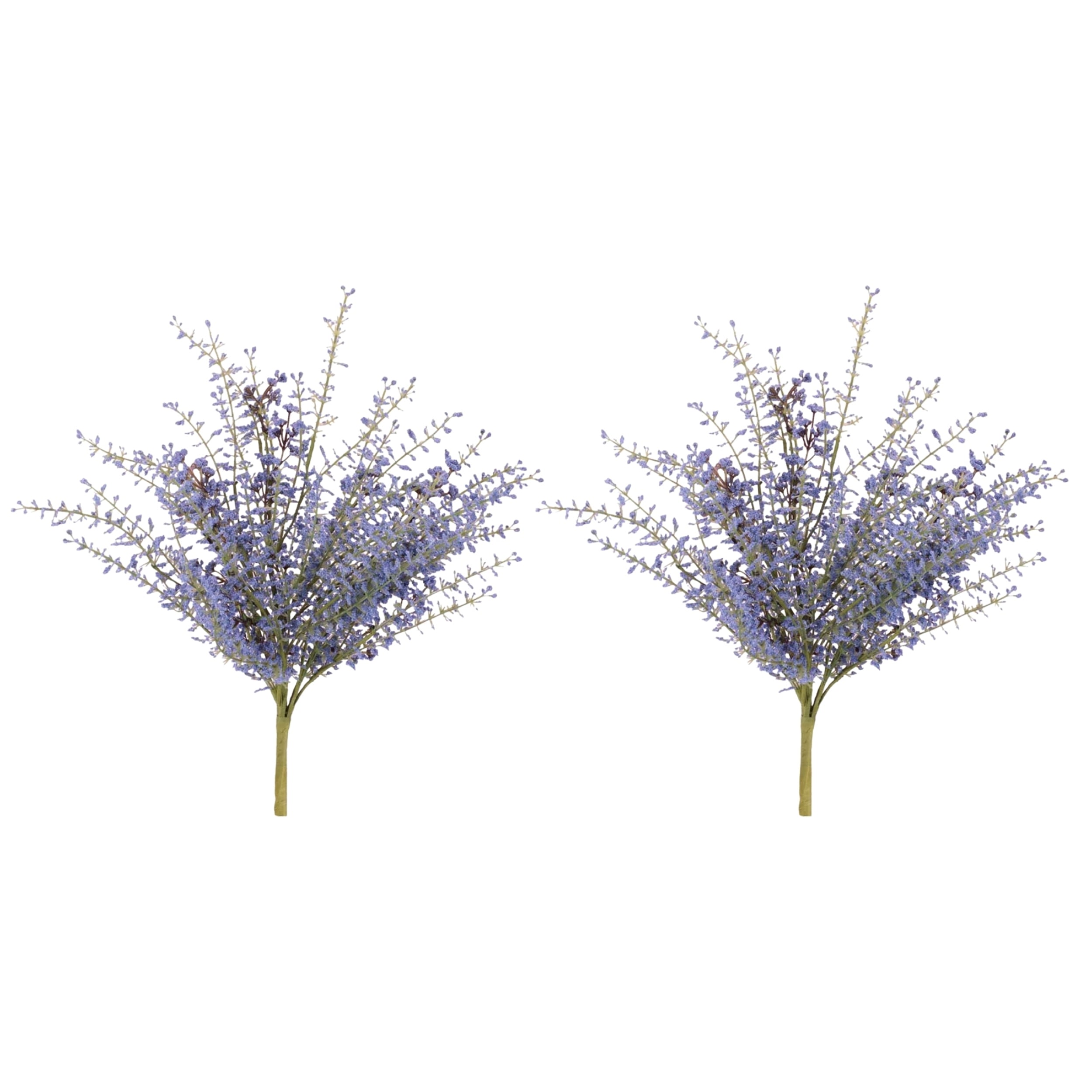 Lavender Floral Bush (Set of 2)