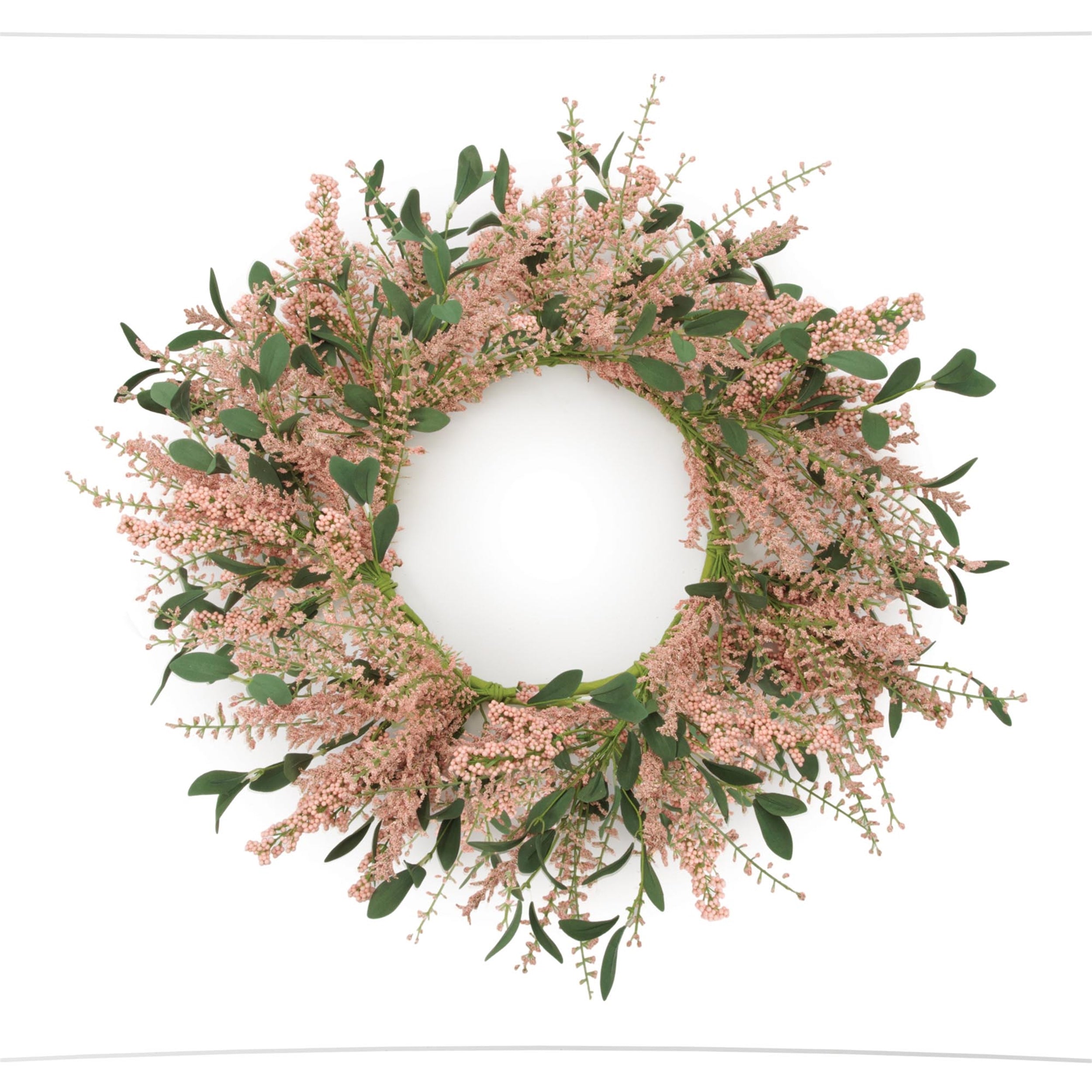 Lavender Floral Wreath 24 Inch