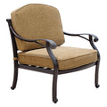 Savannah Outdoor Aluminum Club Chair