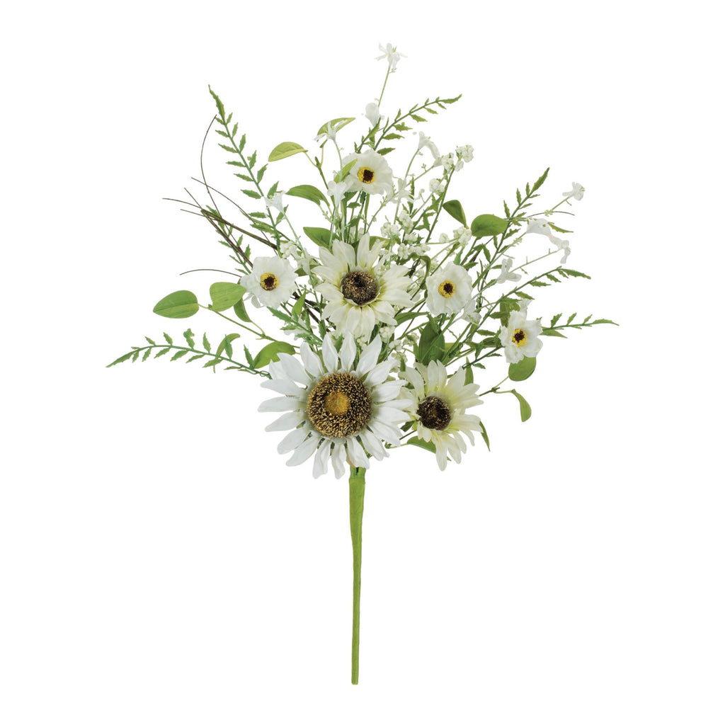 Mixed White Sunflower Bush (Set of 2)