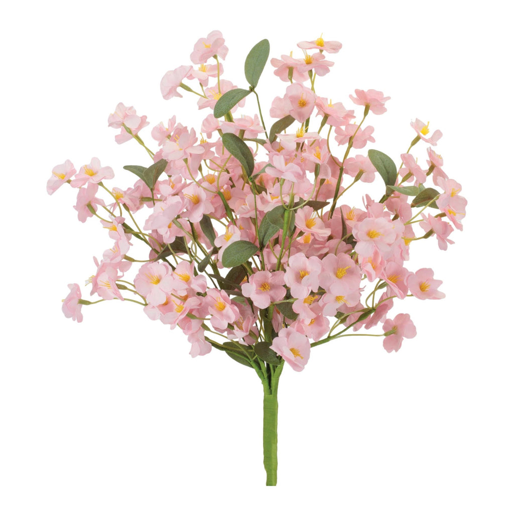 Mini Blush Floral Bush (Set of 2)