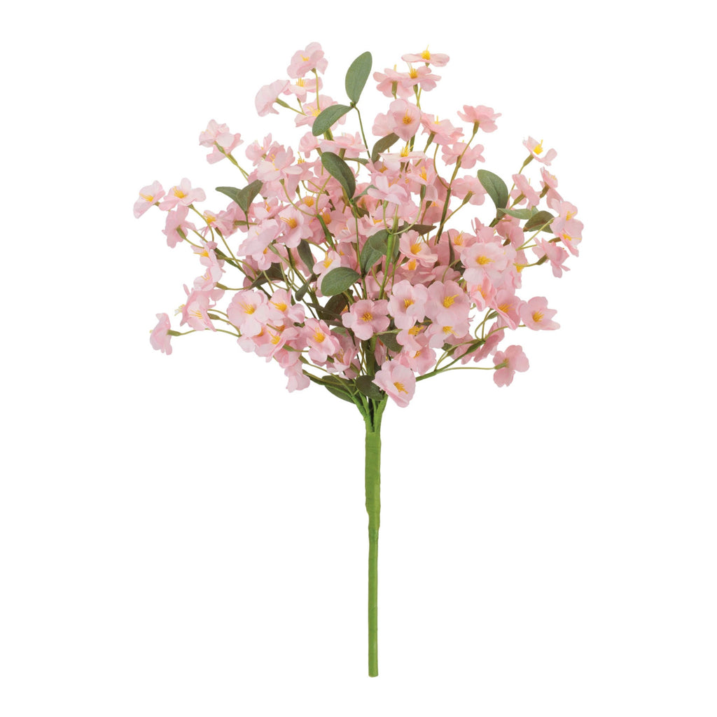 Mini Blush Floral Bush (Set of 2)