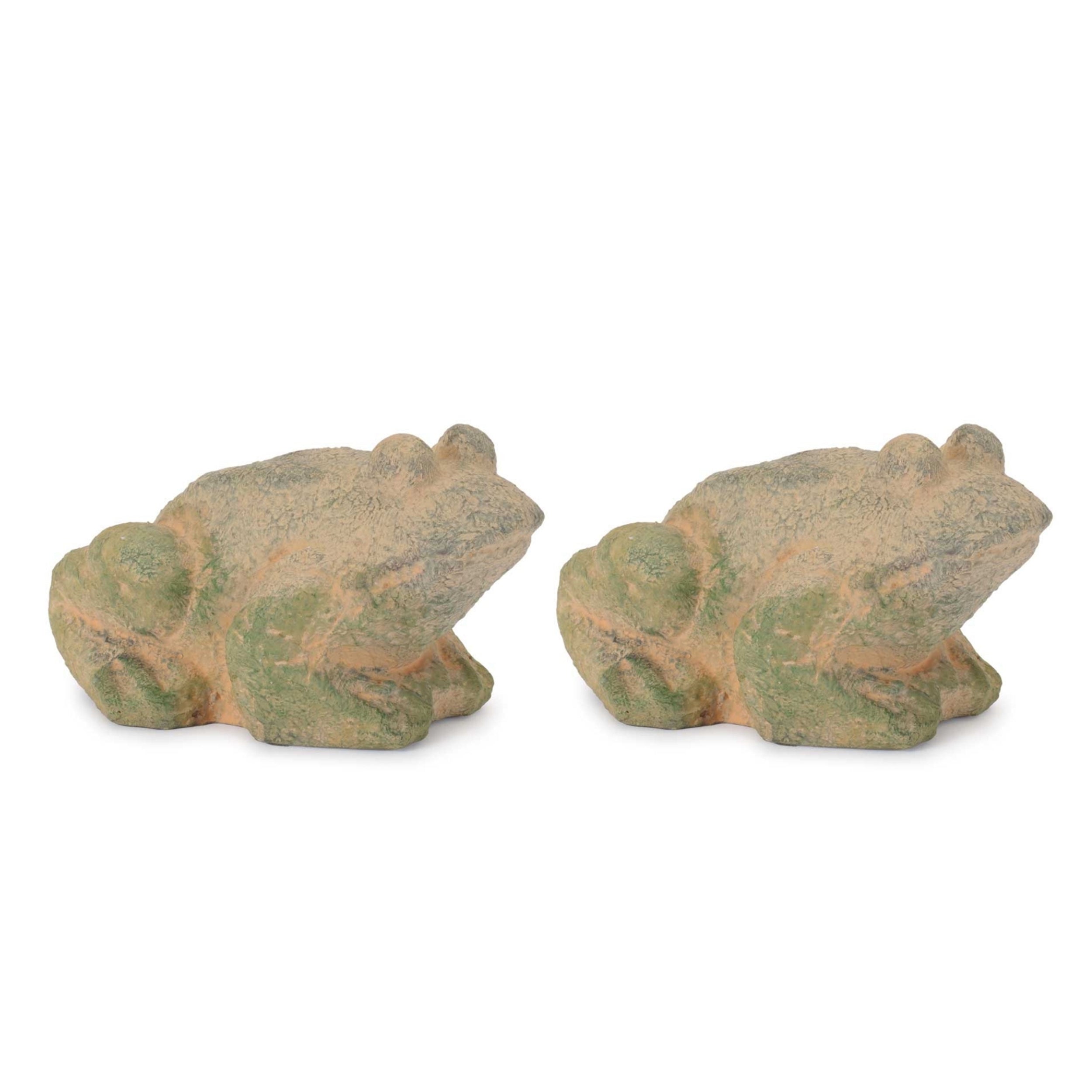 Terra Cotta Garden Frog (Set of 2)