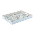 Blue Hydrangea Floral Tray 15.5"L