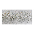 Textured Dogwood Canvas Art 47"L
