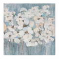 Dogwood Floral Canvas Art 24"SQ