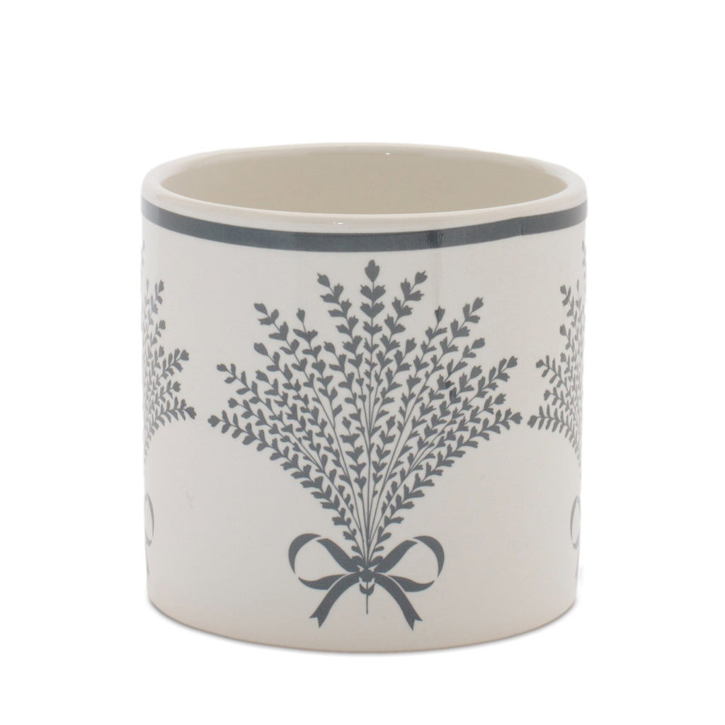 Botanical Bouquet Dolomite Planter (Set of 2)