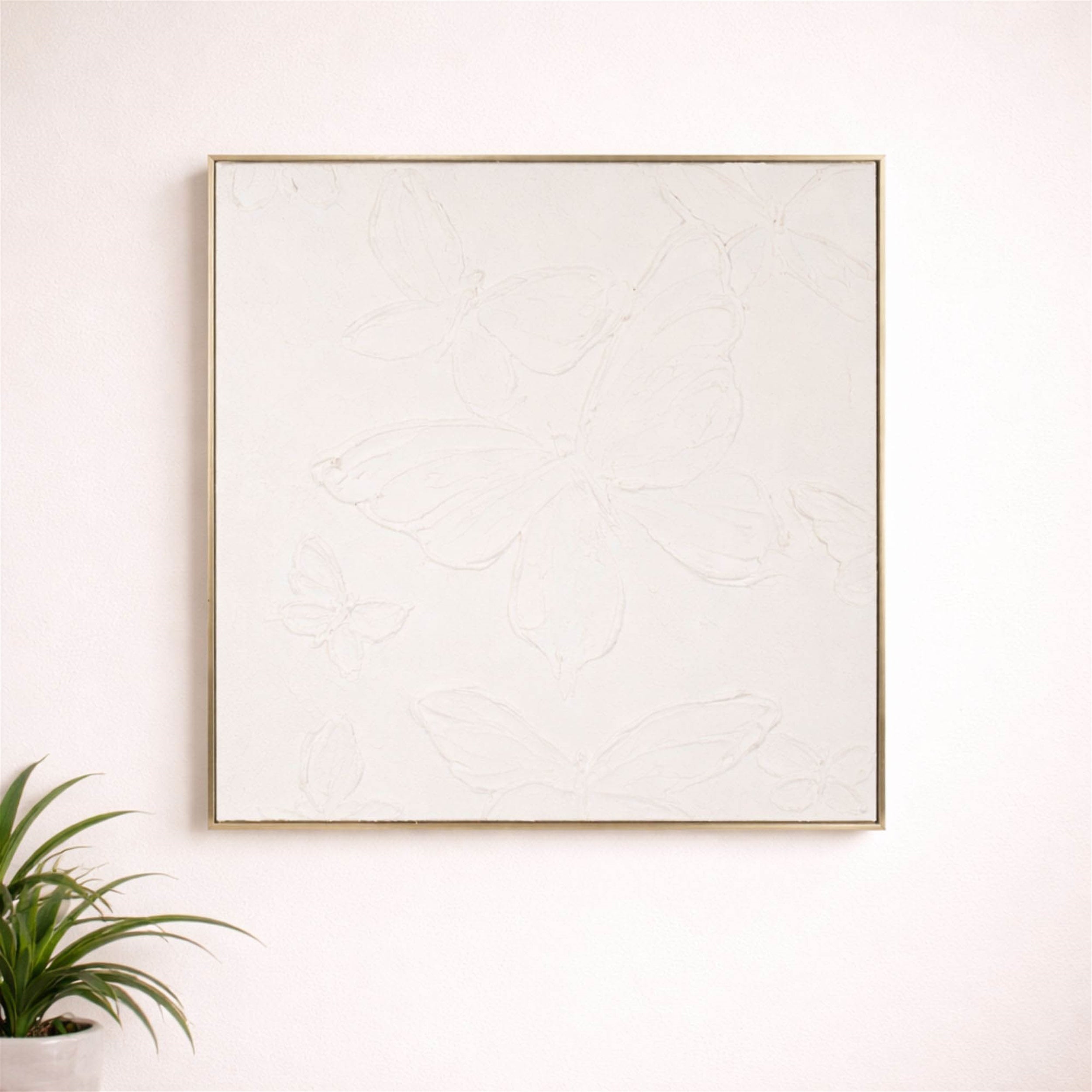 Canvas Butterfly Frame 24"SQ