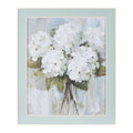 Framed Hydrangea Canvas Art 24"H