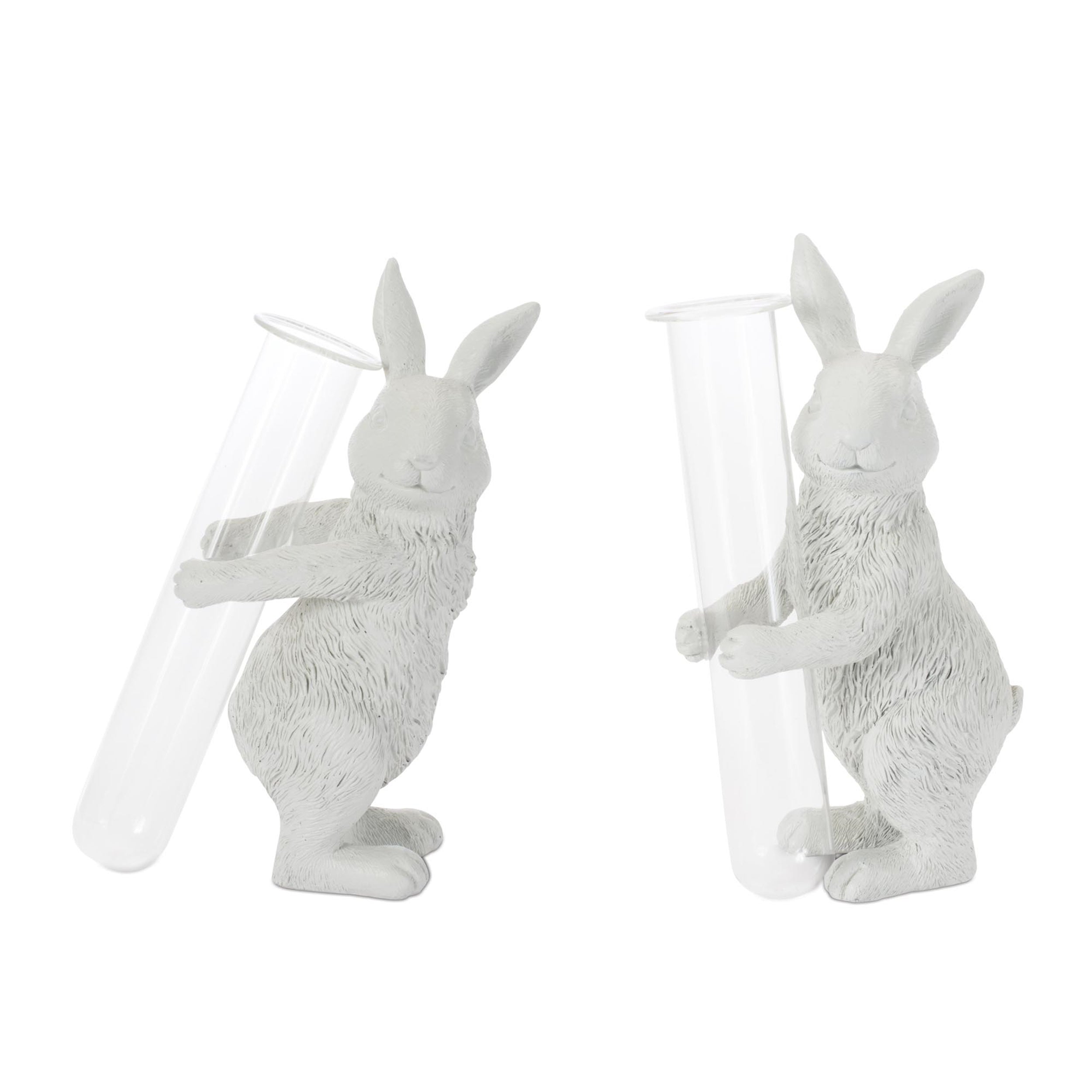 White Rabbit Bud Vase (Set of 2)