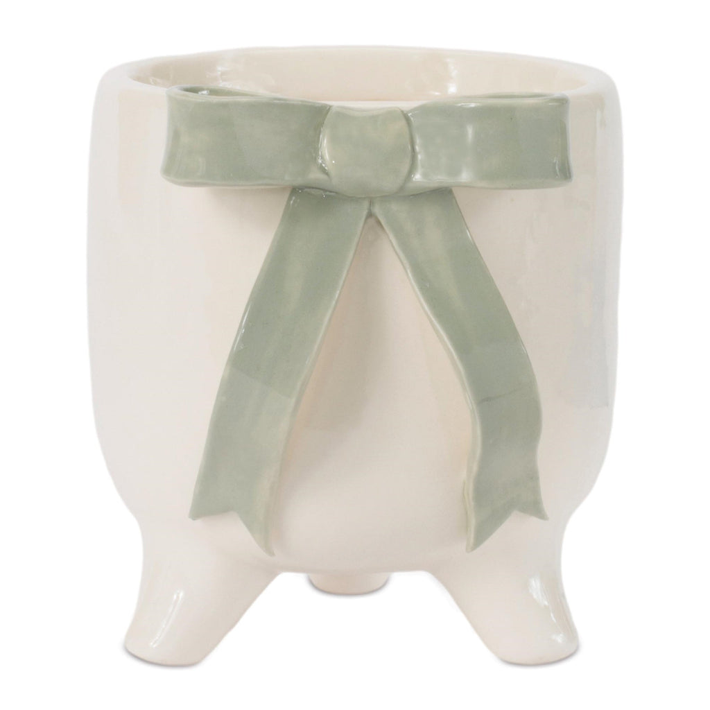 Decorative Bow Scultped Container (Set of 4)
