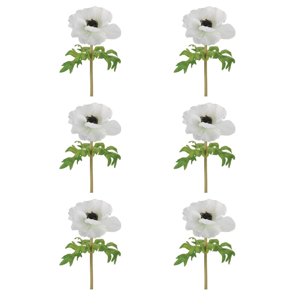 Anemone Floral Stem (Set of 6)