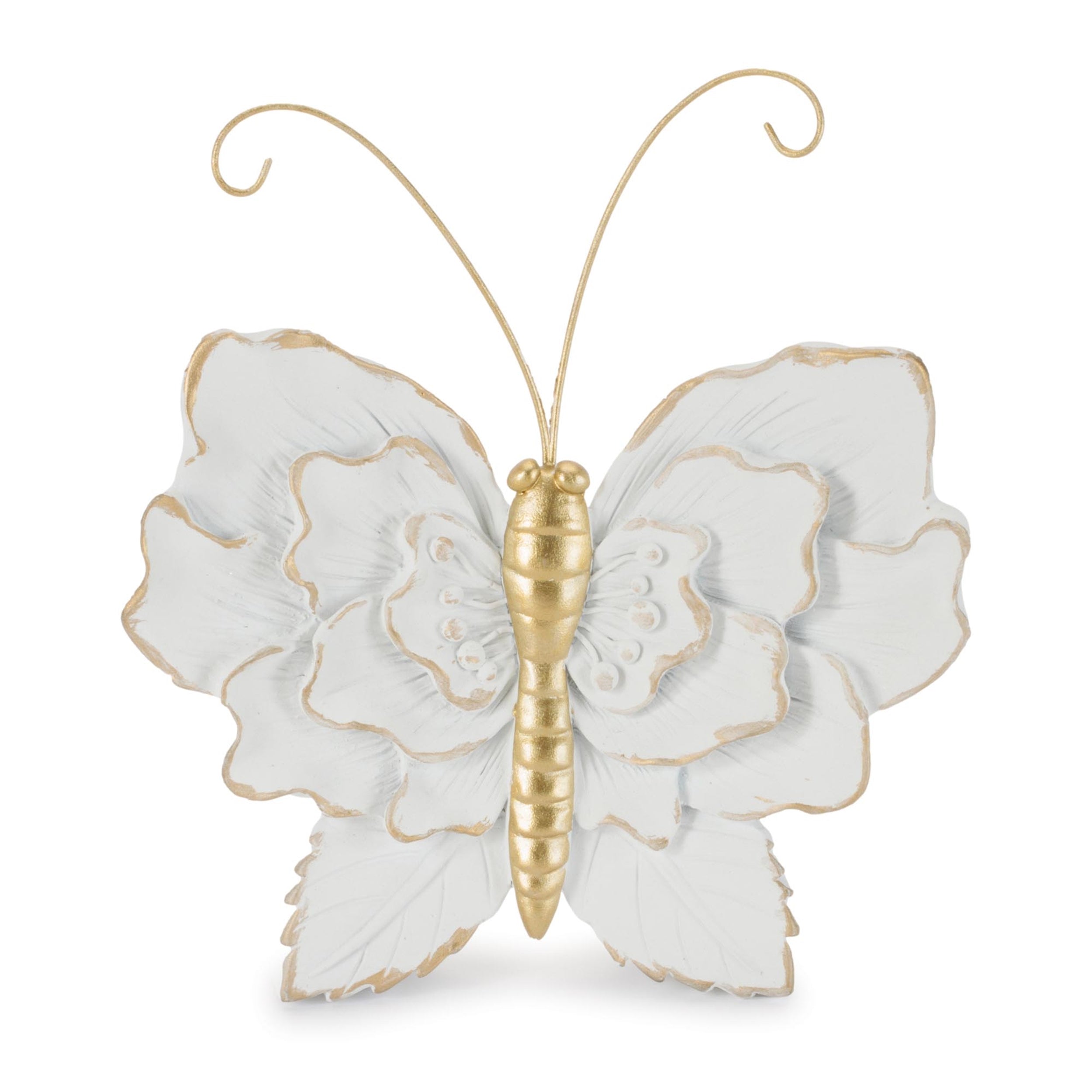 Floral Butterfly Shelf Sitter (Set of 2)