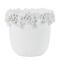 Decorative Floral Sculpted Container